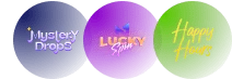 Mystery Drops, Lucky, Happy Hours